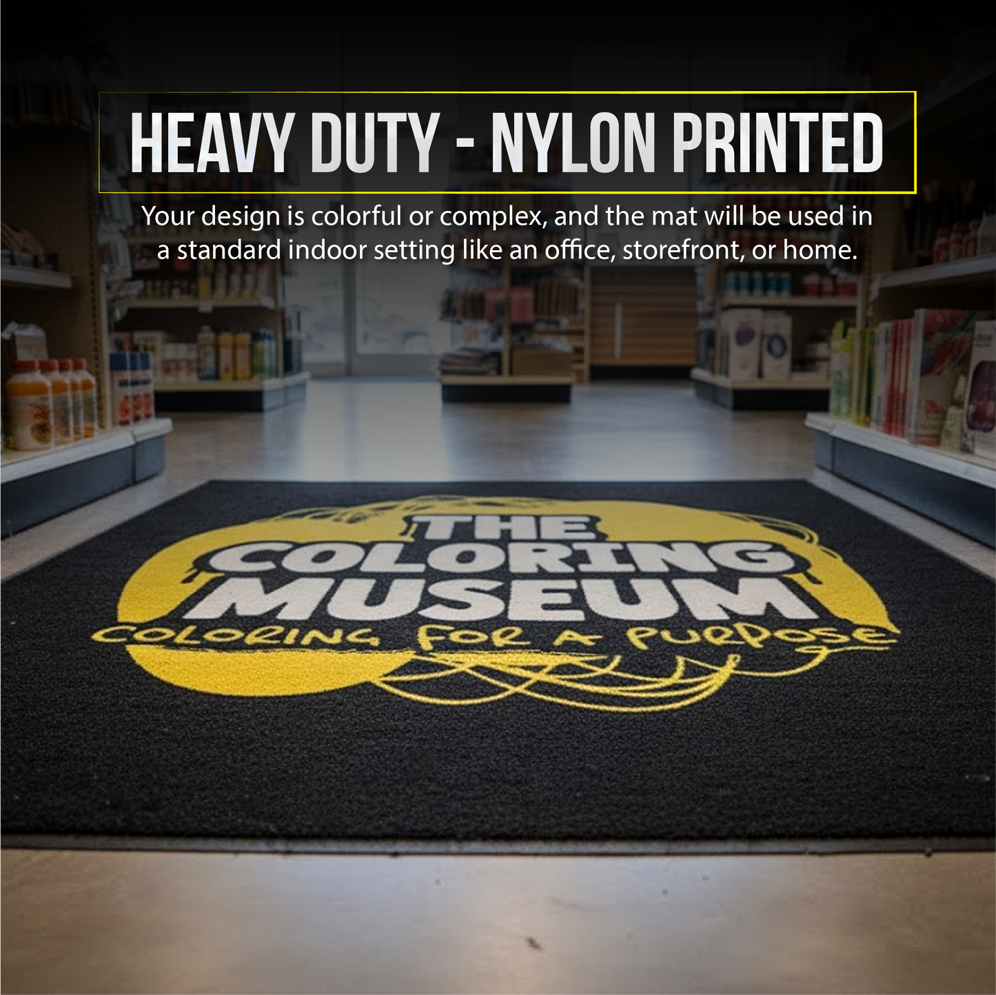 Custom Logo Mat