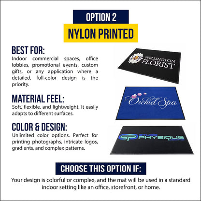 Custom Logo Mat